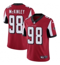 Nike Falcons #98 Takkarist McKinley Red Team Color Mens Stitched NFL Vapor Untouchable Limited Jersey Nike Falcons #98 Takkarist McKinley Red Team Color Mens Stitched NFL Vapor Untouchable Limited Jersey