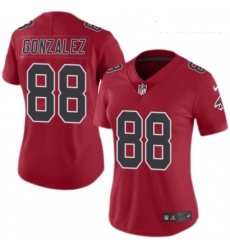Womens Nike Atlanta Falcons 88 Tony Gonzalez Limited Red Rush Vapor Untouchable NFL Jersey Womens Nike Atlanta Falcons 88 Tony Gonzalez Limited Red Rush Vapor Untouchable NFL Jersey
