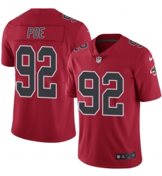 Nike Falcons #92 Dontari Poe Red Youth Stitched NFL Limited Rush Jersey Nike Falcons #92 Dontari Poe Red Youth Stitched NFL Limited Rush Jersey