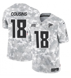 Youth Atlanta Falcons 18 Kirk Cousins 2024 F U S E Arctic Camo Salute To Service Limited Stitched Football Jersey Youth Atlanta Falcons 18 Kirk Cousins 2024 F U S E Arctic Camo Salute To Service Limited Stitched Football Jersey