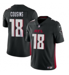 Youth Atlanta Falcons 18 Kirk Cousins Black Vapor Untouchable Limited Stitched Football Jersey s Youth Atlanta Falcons 18 Kirk Cousins Black Vapor Untouchable Limited Stitched Football Jersey s