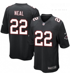 Youth Nike Atlanta Falcons 22 Keanu Neal Game Black Alternate NFL Jersey Youth Nike Atlanta Falcons 22 Keanu Neal Game Black Alternate NFL Jersey