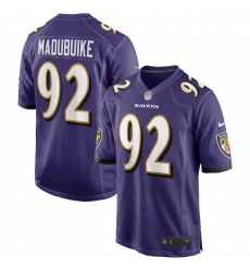 Baltimore Ravens 92 Nnamdi Madubuike Purple Vapor Limited jersey Baltimore Ravens 92 Nnamdi Madubuike Purple Vapor Limited jersey