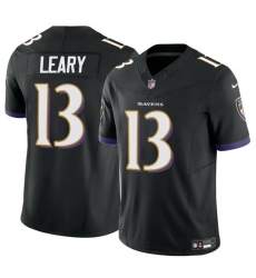 Men Baltimore Ravens 13 Devin Leary Black 2023 F U S E Vapor Limited Football Jersey Men Baltimore Ravens 13 Devin Leary Black 2023 F U S E Vapor Limited Football Jersey