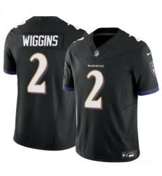 Men Baltimore Ravens 2 Nate Wiggins Black 2024 Draft F U S E Vapor Limited Football Jersey Men Baltimore Ravens 2 Nate Wiggins Black 2024 Draft F U S E Vapor Limited Football Jersey