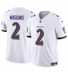 Men Baltimore Ravens 2 Nate Wiggins White 2024 Draft F U S E Vapor Limited Football Jersey Men Baltimore Ravens 2 Nate Wiggins White 2024 Draft F U S E Vapor Limited Football Jersey