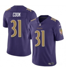 Men Baltimore Ravens 31 Dalvin Cook Purple Color Rush Vapor Limited Football Jersey Men Baltimore Ravens 31 Dalvin Cook Purple Color Rush Vapor Limited Football Jersey