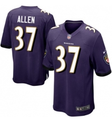 Men Nike Javorius Allen Baltimore Ravens Game Purple Team Color Jersey Men Nike Javorius Allen Baltimore Ravens Game Purple Team Color Jersey
