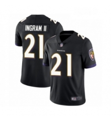 Mens Baltimore Ravens 21 Mark Ingram II Black Alternate Vapor Untouchable Limited Player Football Jersey Mens Baltimore Ravens 21 Mark Ingram II Black Alternate Vapor Untouchable Limited Player Football Jersey