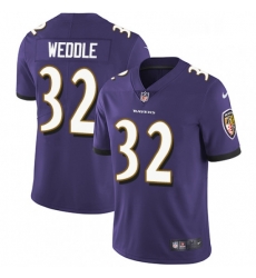 Mens Nike Baltimore Ravens 32 Eric Weddle Purple Team Color Vapor Untouchable Limited Player NFL Jersey Mens Nike Baltimore Ravens 32 Eric Weddle Purple Team Color Vapor Untouchable Limited Player NFL Jersey