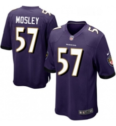 Mens Nike Baltimore Ravens 57 CJ Mosley Game Purple Team Color NFL Jersey Mens Nike Baltimore Ravens 57 CJ Mosley Game Purple Team Color NFL Jersey