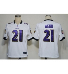 Nike Baltimore Ravens 21 Lardarius Webb White Game NFL Jersey Nike Baltimore Ravens 21 Lardarius Webb White Game NFL Jersey