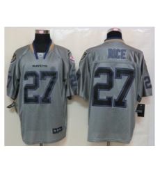 Nike Baltimore Ravens 27 Ray Rice Grey Elite Lights out NFL Jersey Nike Baltimore Ravens 27 Ray Rice Grey Elite Lights out NFL Jersey