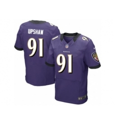 Nike Baltimore Ravens 91 Courtney Upshaw Purple Elite NFL Jersey Nike Baltimore Ravens 91 Courtney Upshaw Purple Elite NFL Jersey