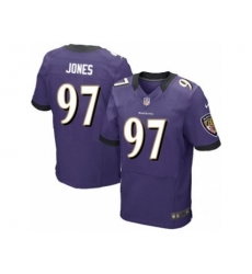 Nike Baltimore Ravens 97 Arthur Jone Purple Elite NFL Jersey Nike Baltimore Ravens 97 Arthur Jone Purple Elite NFL Jersey