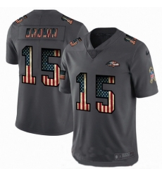 Nike Ravens 15 Marquise Brown 2019 Salute To Service USA Flag Fashion Limited Jersey Nike Ravens 15 Marquise Brown 2019 Salute To Service USA Flag Fashion Limited Jersey