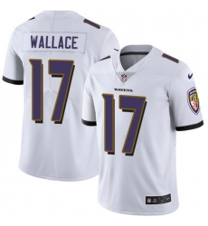 Nike Ravens #17 Mike Wallace White Mens Stitched NFL Vapor Untouchable Limited Jersey Nike Ravens #17 Mike Wallace White Mens Stitched NFL Vapor Untouchable Limited Jersey