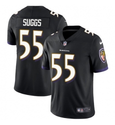 Nike Ravens #55 Terrell Suggs Black Alternate Mens Stitched NFL Vapor Untouchable Limited Jersey Nike Ravens #55 Terrell Suggs Black Alternate Mens Stitched NFL Vapor Untouchable Limited Jersey