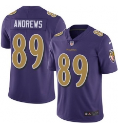 Nike Ravens 89 Mark Andrews Purple Color Rush Limited Jersey Nike Ravens 89 Mark Andrews Purple Color Rush Limited Jersey