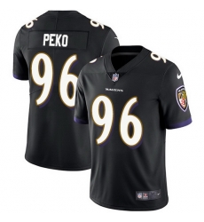 Nike Ravens 96 Domata Peko Sr Black Alternate Men Stitched NFL Vapor Untouchable Limited Jersey Nike Ravens 96 Domata Peko Sr Black Alternate Men Stitched NFL Vapor Untouchable Limited Jersey
