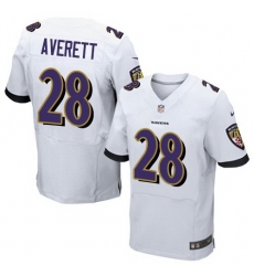 Nike Ravens Anthony Averett White Elite Jersey Nike Ravens Anthony Averett White Elite Jersey