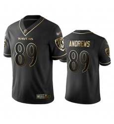Ravens 89 Mark Andrews Black Men Stitched Football Limited Golden Edition Jersey Ravens 89 Mark Andrews Black Men Stitched Football Limited Golden Edition Jersey