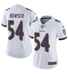 Nike Ravens #54 Tyus Bowser White Womens Stitched NFL Vapor Untouchable Limited Jersey Nike Ravens #54 Tyus Bowser White Womens Stitched NFL Vapor Untouchable Limited Jersey