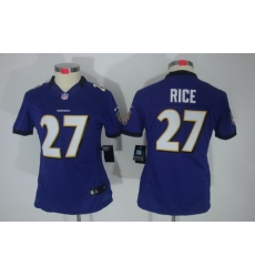 Nike Women Baltimore Ravens #27 Ray Rice Purple(Women Limited Jerseys) Nike Women Baltimore Ravens #27 Ray Rice Purple(Women Limited Jerseys)