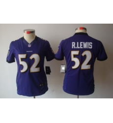 Nike Women Baltimore Ravens #52 R.lewis Purple(Women Limited Jerseys) Nike Women Baltimore Ravens #52 R.lewis Purple(Women Limited Jerseys)