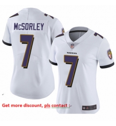Ravens 7 Trace McSorley White Women Stitched Football Vapor Untouchable Limited Jersey Ravens 7 Trace McSorley White Women Stitched Football Vapor Untouchable Limited Jersey