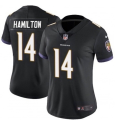 Women Baltimore Ravens 14 Kyle Hamilton Black 2023 F U S E Vapor Jersey Women Baltimore Ravens 14 Kyle Hamilton Black 2023 F U S E Vapor Jersey