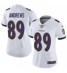 Women Baltimore Ravens Mark Andrews #89 White 2023 F U S E Vapor Jersey Women Baltimore Ravens Mark Andrews #89 White 2023 F U S E Vapor Jersey