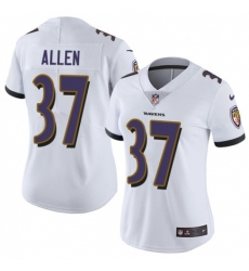 Women Javorius Allen Baltimore Ravens Limited White Jersey Women Javorius Allen Baltimore Ravens Limited White Jersey