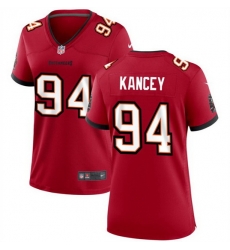 Women Tampa Bay Buccanee 94 Calijah Kancey Red 2023 Draft Stitched Game Jersey Women Tampa Bay Buccanee 94 Calijah Kancey Red 2023 Draft Stitched Game Jersey
