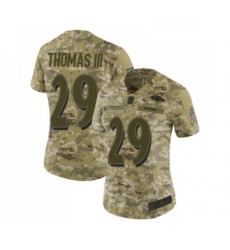 Womens Baltimore Ravens 29 Earl Thomas III Limited Camo 2018 Salute to Service Football Jersey Womens Baltimore Ravens 29 Earl Thomas III Limited Camo 2018 Salute to Service Football Jersey