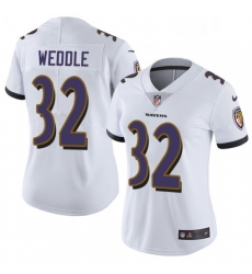 Womens Nike Baltimore Ravens 32 Eric Weddle Elite White NFL Jersey Womens Nike Baltimore Ravens 32 Eric Weddle Elite White NFL Jersey