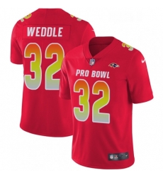 Womens Nike Baltimore Ravens 32 Eric Weddle Limited Red 2018 Pro Bowl NFL Jersey Womens Nike Baltimore Ravens 32 Eric Weddle Limited Red 2018 Pro Bowl NFL Jersey