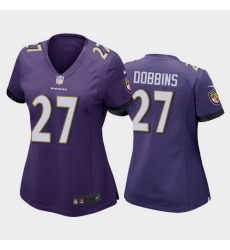 women j.k. dobbins baltimore ravens purple game jersey women j.k. dobbins baltimore ravens purple game jersey