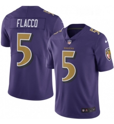 Youth Nike Baltimore Ravens 5 Joe Flacco Limited Purple Rush Vapor Untouchable NFL Jersey Youth Nike Baltimore Ravens 5 Joe Flacco Limited Purple Rush Vapor Untouchable NFL Jersey