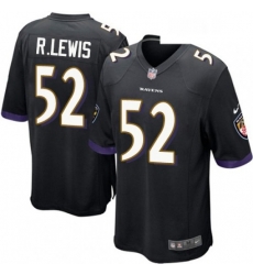Youth Nike Baltimore Ravens 52 Ray Lewis Game Black Alternate NFL Jersey Youth Nike Baltimore Ravens 52 Ray Lewis Game Black Alternate NFL Jersey