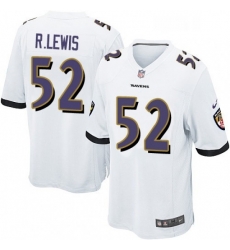 Youth Nike Baltimore Ravens 52 Ray Lewis Game White NFL Jersey Youth Nike Baltimore Ravens 52 Ray Lewis Game White NFL Jersey
