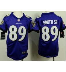 Youth Nike Baltimore Ravens 89 Steve Smith Sr Purple Team Color Stitched NFL Jersey Youth Nike Baltimore Ravens 89 Steve Smith Sr Purple Team Color Stitched NFL Jersey