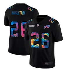 Buffalo Bills 26 Devin Singletary Men Nike Multi Color Black 2020 NFL Crucial Catch Vapor Untouchable Limited Jersey Buffalo Bills 26 Devin Singletary Men Nike Multi Color Black 2020 NFL Crucial Catch Vapor Untouchable Limited Jersey