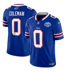 Men Buffalo Bills 0 Keon Coleman Blue 2025 F U S E With Farewell Patch Vapor Untouchable Limited Stitched Football Jersey Men Buffalo Bills 0 Keon Coleman Blue 2025 F U S E With Farewell Patch Vapor Untouchable Limited Stitched Football Jersey