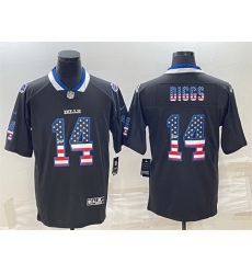 Men Buffalo Bills 14 Stefon Diggs Black 2018 USA Flag Fashion Limited Stitched Jersey Men Buffalo Bills 14 Stefon Diggs Black 2018 USA Flag Fashion Limited Stitched Jersey