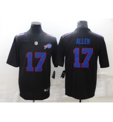 Men Buffalo Bills 17 Josh Allen Black Vapor Untouchable Limited Stitched Jersey Men Buffalo Bills 17 Josh Allen Black Vapor Untouchable Limited Stitched Jersey