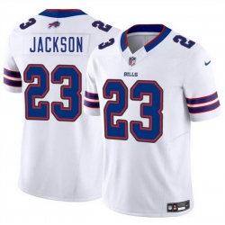 Men Buffalo Bills 23 Dane Jackson White 2025 F U S E  Vapor Untouchable Limited Stitched Football Jersey