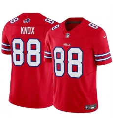 Men Buffalo Bills 88 Dawson Knox Red 2024 F U S E Vapor Untouchable Limited Stitched Football Jersey Men Buffalo Bills 88 Dawson Knox Red 2024 F U S E Vapor Untouchable Limited Stitched Football Jersey
