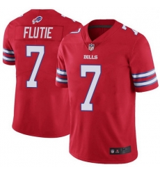 Men Buffalo Bills Doug Flutie Red Limited Color Rush Vapor Untouchable Jersey Men Buffalo Bills Doug Flutie Red Limited Color Rush Vapor Untouchable Jersey