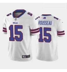 Men Buffalo Bills Gregory Rousseau White Blue 2021 Draft Jersey Men Buffalo Bills Gregory Rousseau White Blue 2021 Draft Jersey